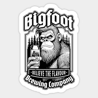 Bigfoot Brewing Company Funny Beers Beer Lover Drinking Sticker